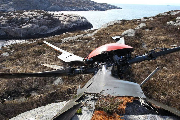 helicopter crash photo