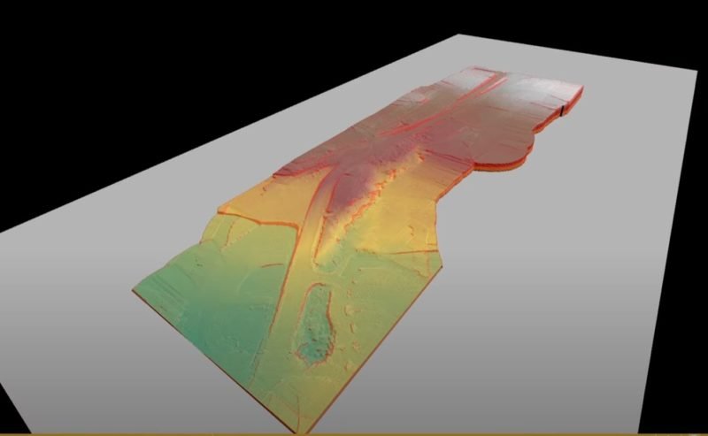 3D surface model in Virtual Surveyor