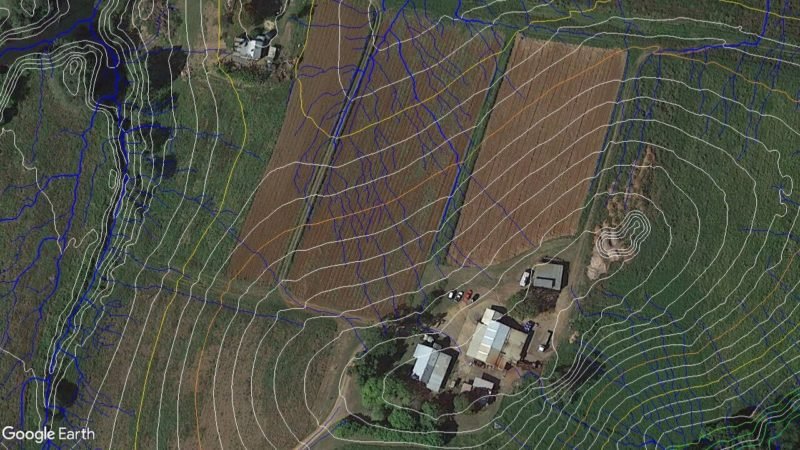 farm mapping for contour planting