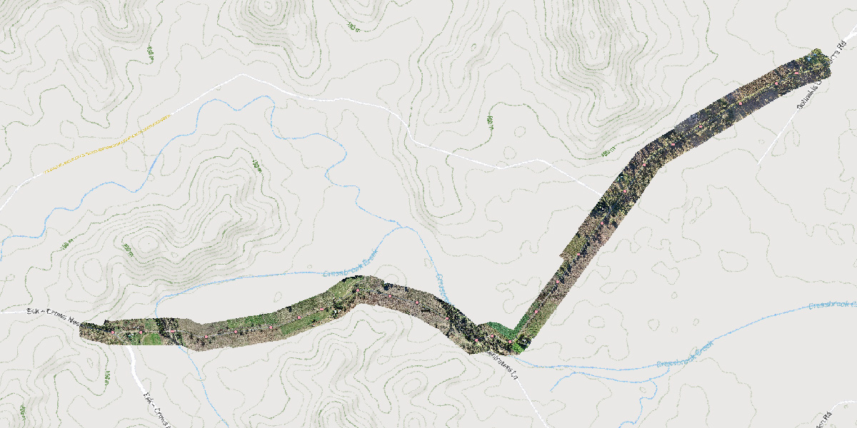 Plantimetric feature mapping