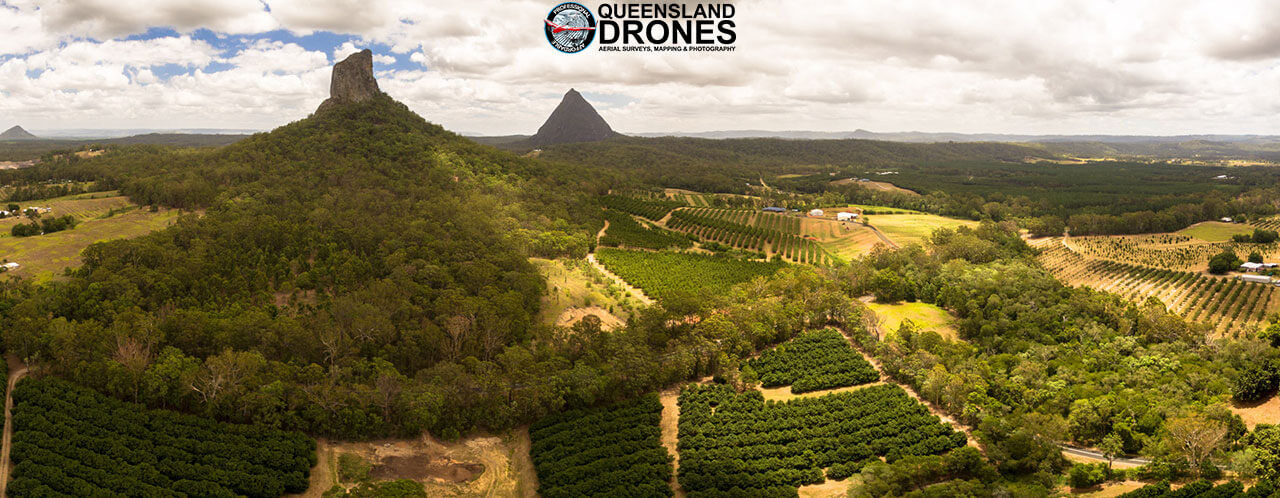 Aerial property photography