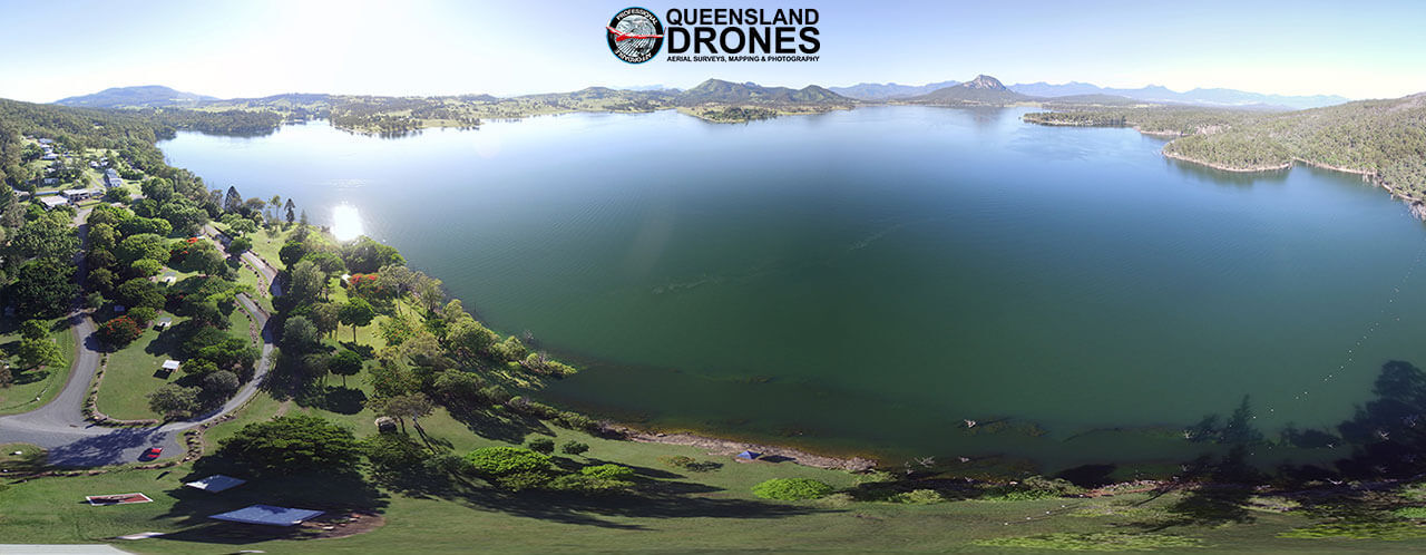 Aerial tourism photography
