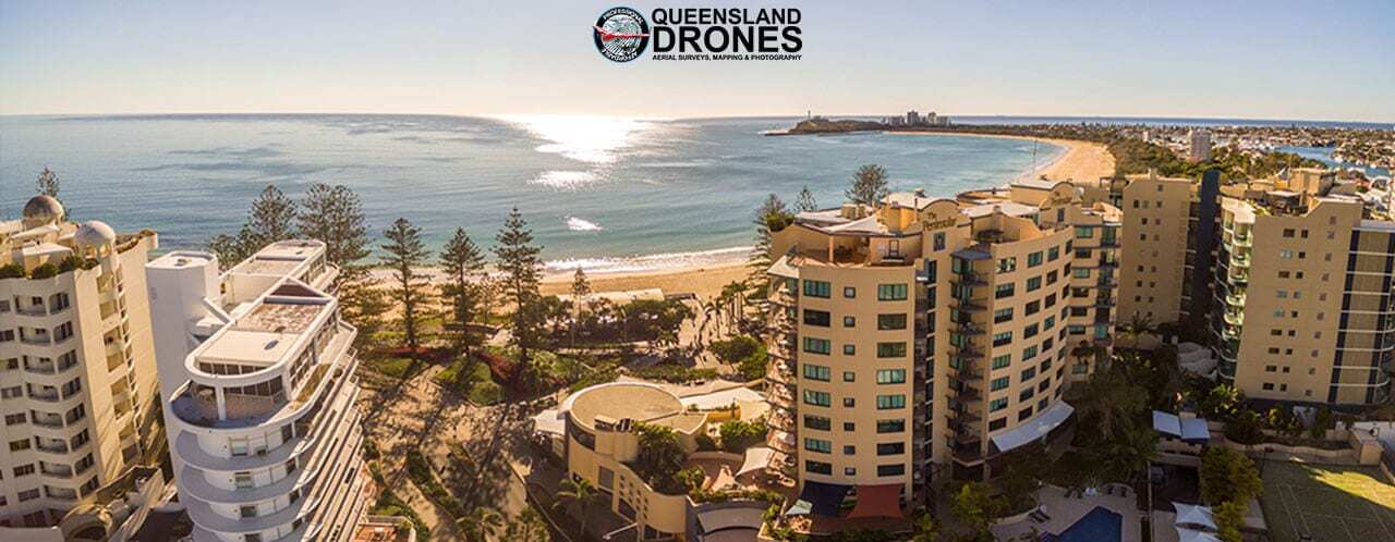 Projected property views using drones
