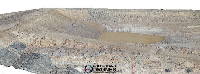 Precision volumetric measurement from 3D aerial mapping