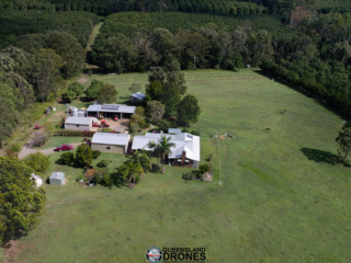 aerial rural acreage photography