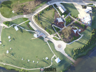 aerial infrastructure photography