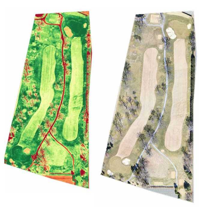 golf course ndvi mapping