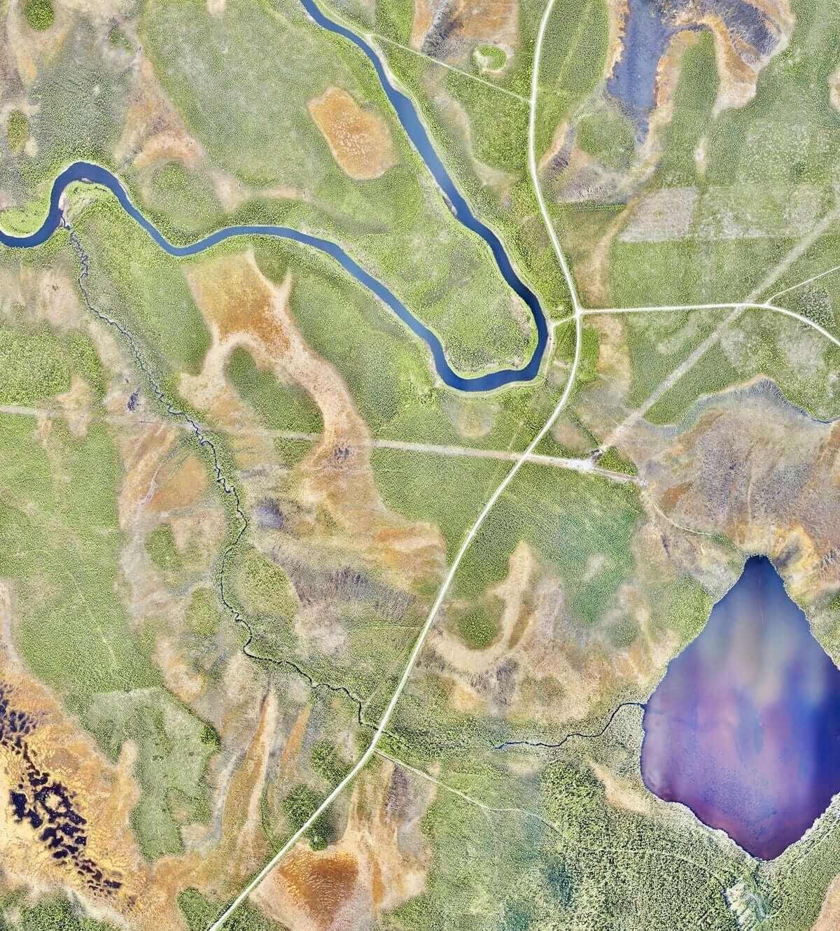 large scale precision map created using Wingtra One PPK